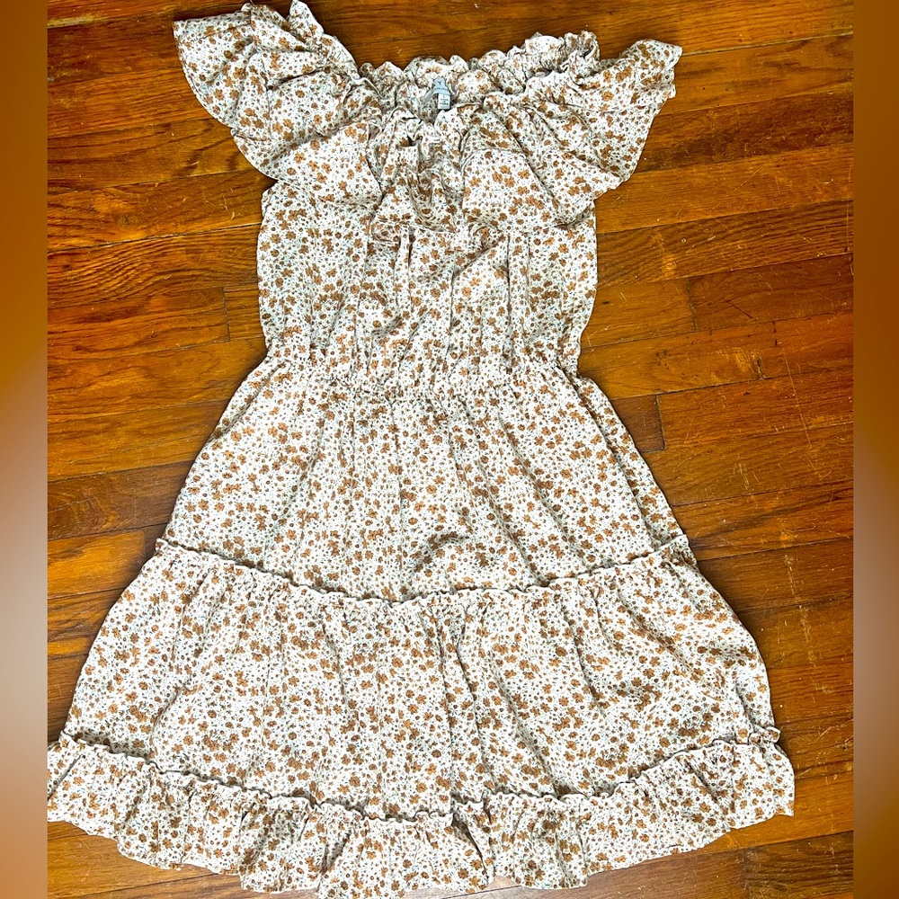 Hayden Ruffle Floral Dress
